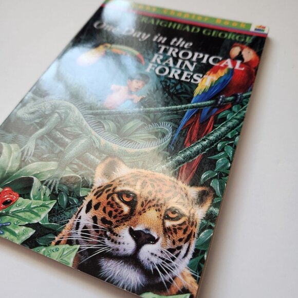 Jean Craighead George "One Day In The Tropical Rain Forest" A Trophy Chapter Boo - Picture 4 of 5